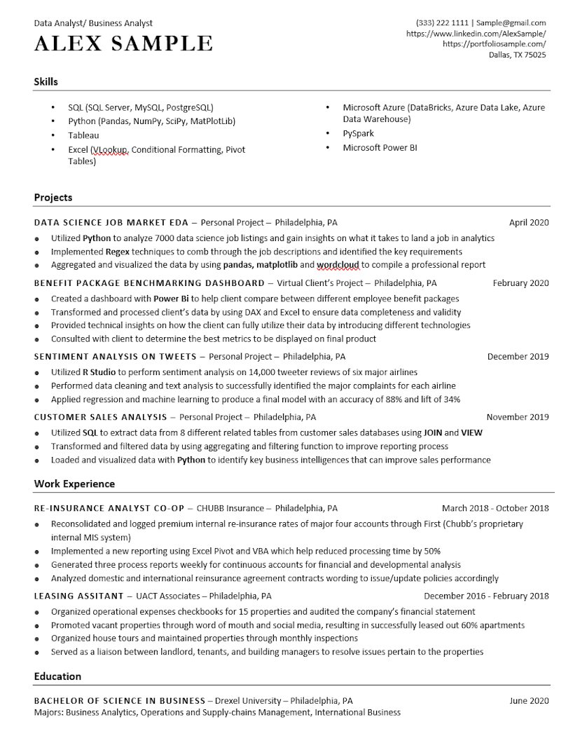 Resume Template